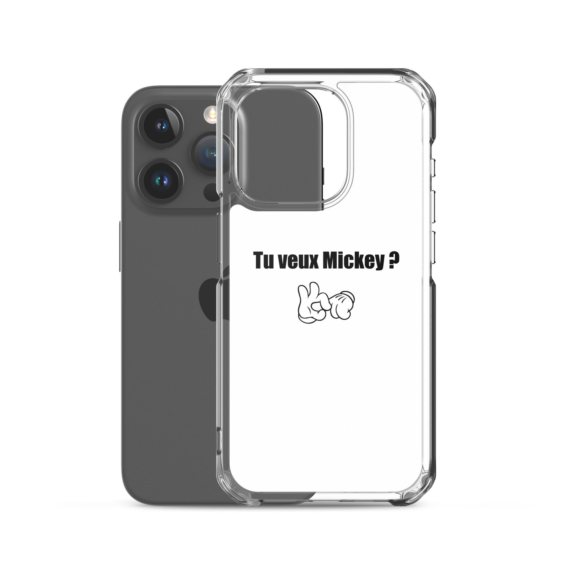 Coque iPhone Tu veux Mickey - Sedurro