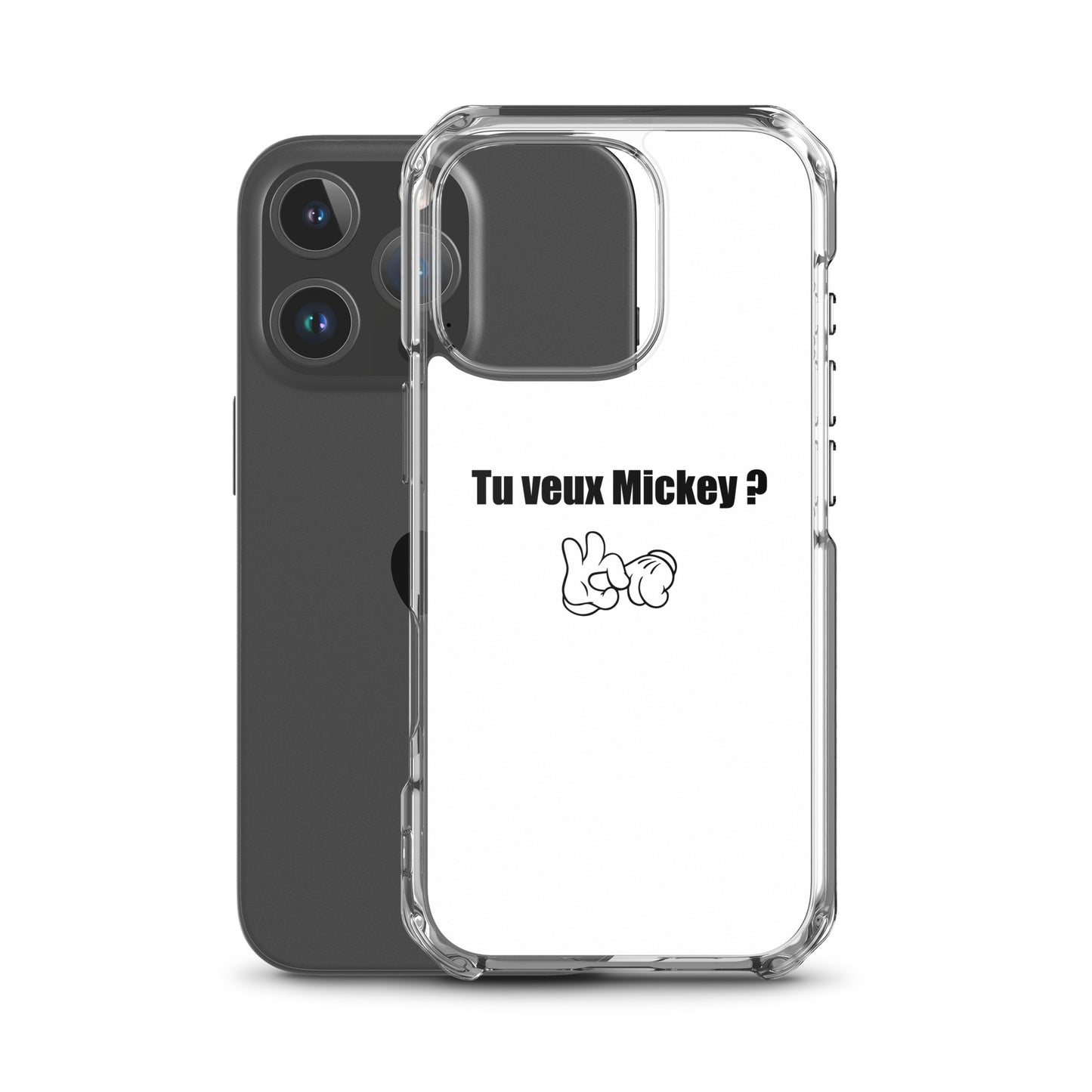 Coque iPhone Tu veux Mickey - Sedurro