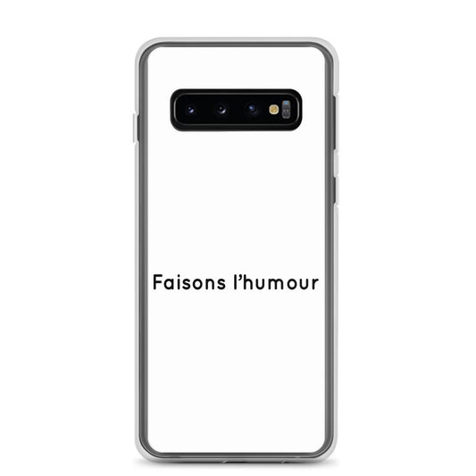 Coque Samsung Faisons l'humour - Sedurro