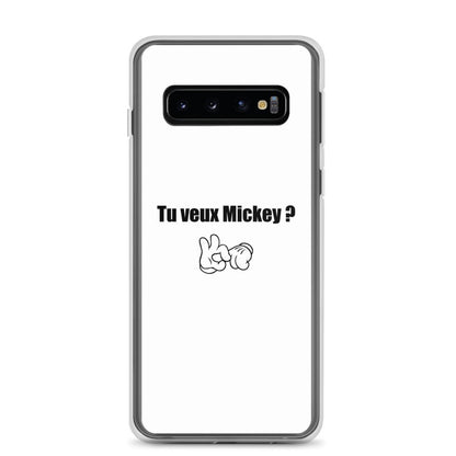 Coque Samsung Tu veux Mickey - Sedurro