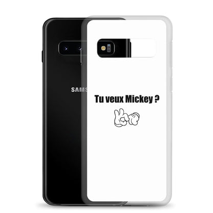 Coque Samsung Tu veux Mickey - Sedurro