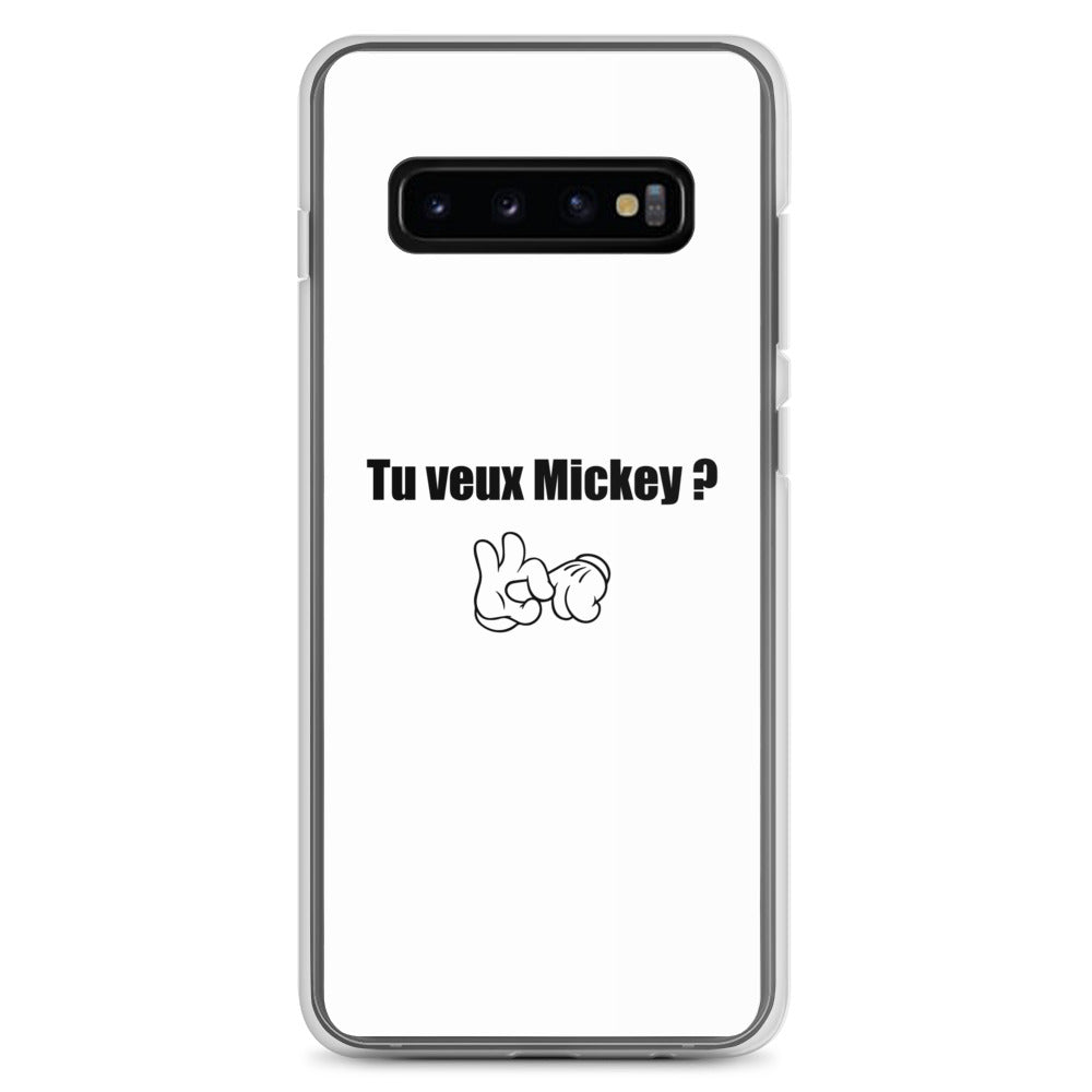 Coque Samsung Tu veux Mickey - Sedurro