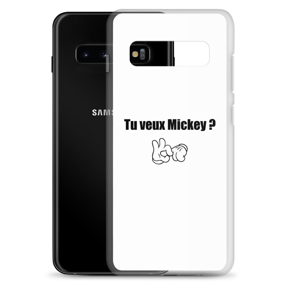 Coque Samsung Tu veux Mickey - Sedurro