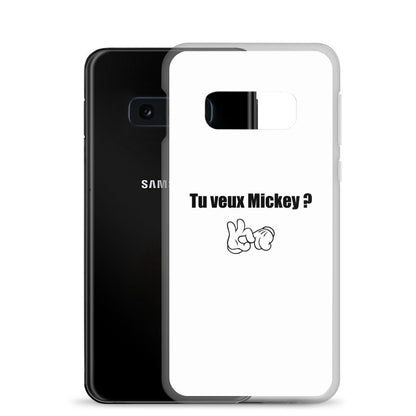 Coque Samsung Tu veux Mickey - Sedurro