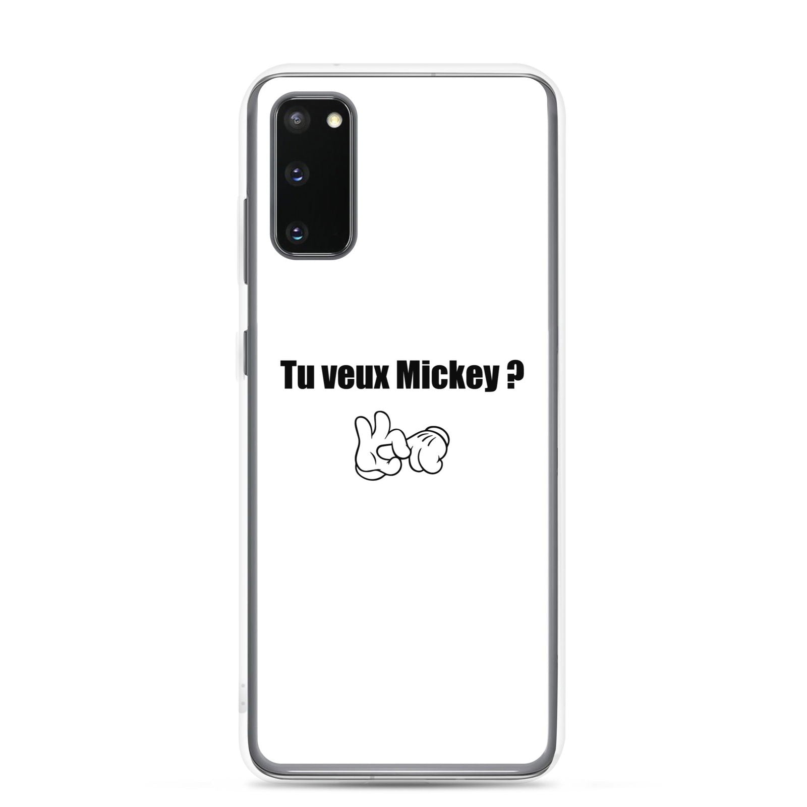 Coque Samsung Tu veux Mickey - Sedurro