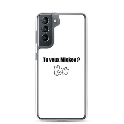 Coque Samsung Tu veux Mickey - Sedurro