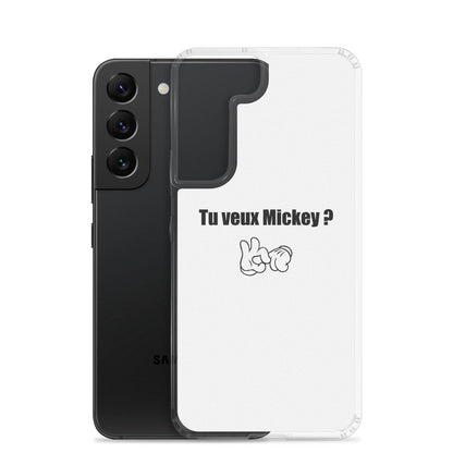 Coque Samsung Tu veux Mickey - Sedurro