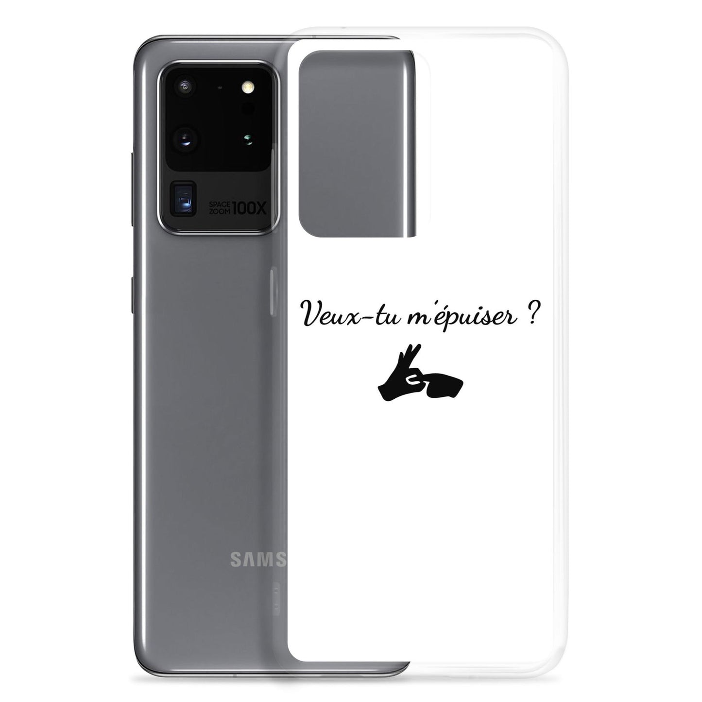 Coque Samsung Veux-tu m'épuiser - Sedurro