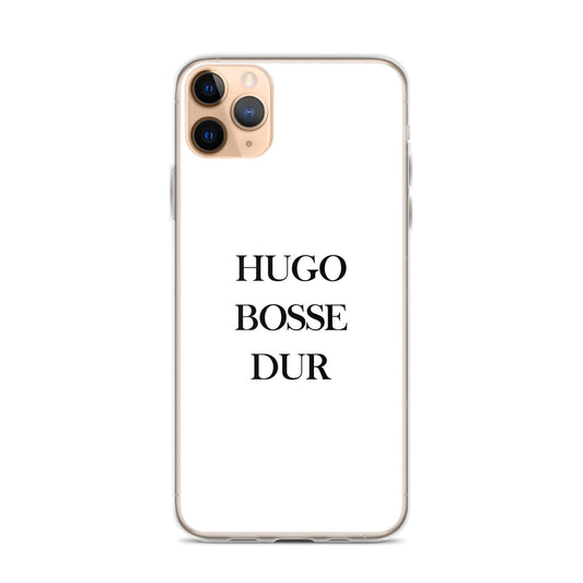 Coque iPhone Hugo Bosse dur - Sedurro