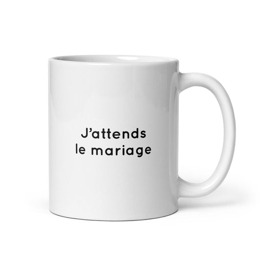 Mug J'attends le mariage - Sedurro