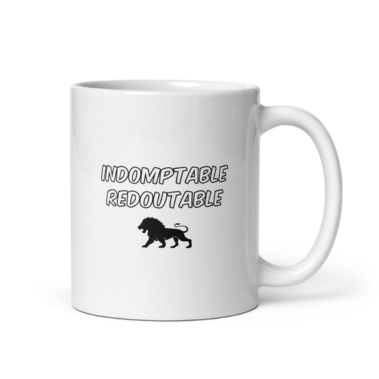 Mug Lion indomptable redoutable - Sedurro