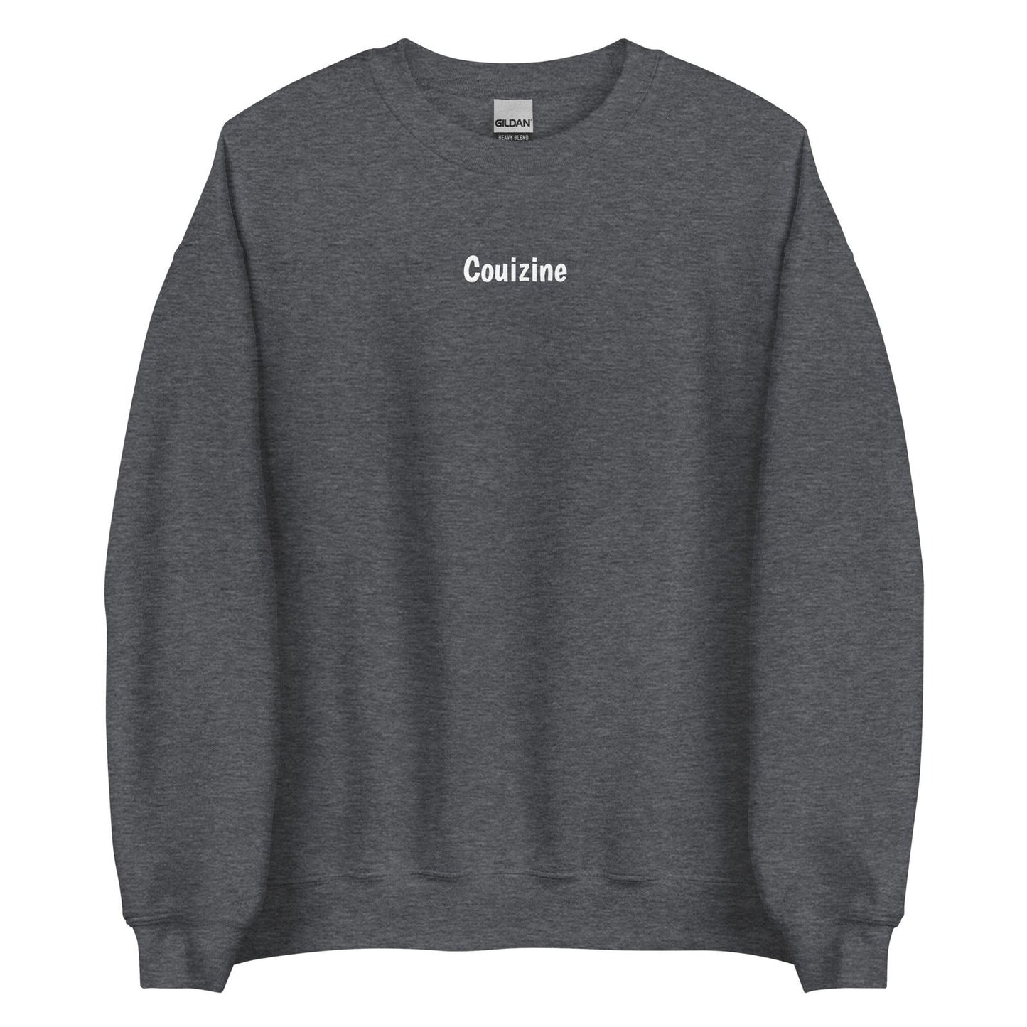 Sweat unisexe col rond Couizine - Sedurro