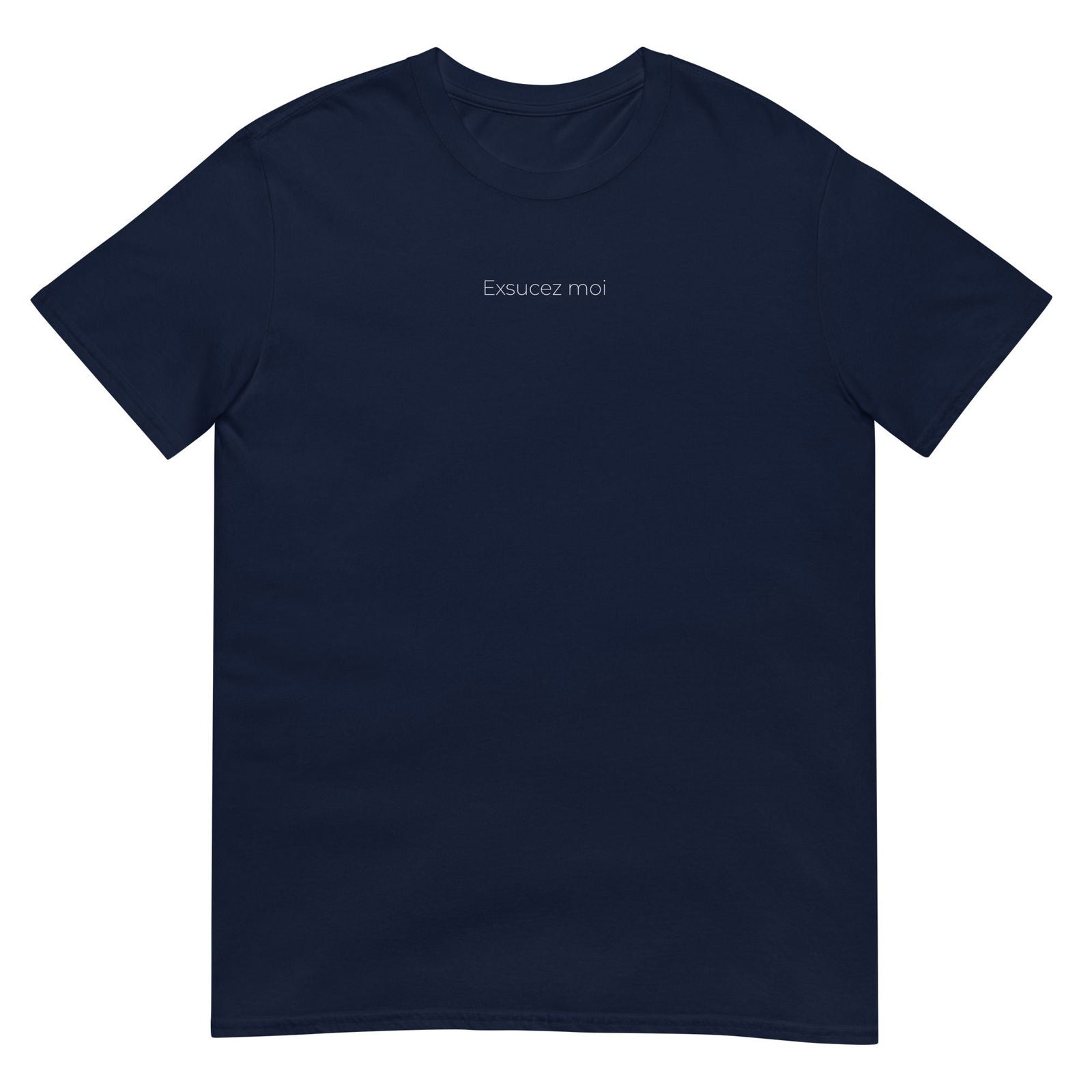 T-shirt unisexe Exsucez moi - Sedurro