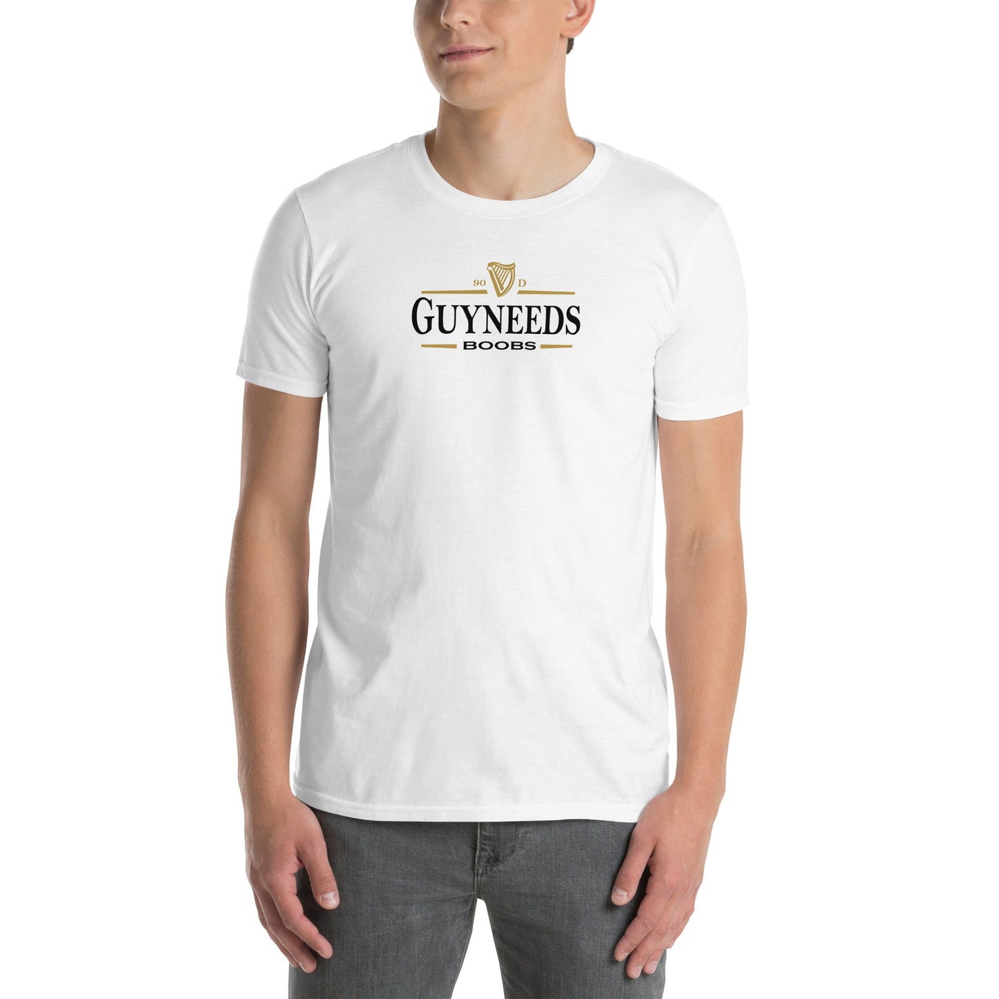 T-shirt unisexe Guyneeds boobs - Sedurro