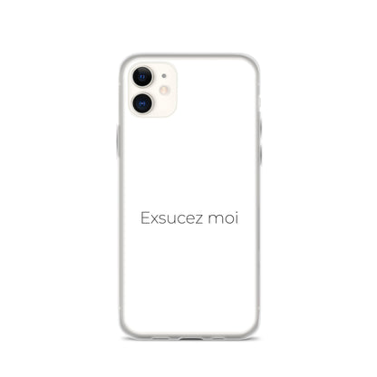 Coque iPhone Exsucez moi - Sedurro