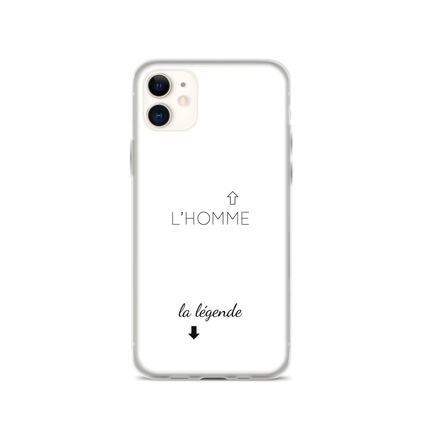 Coque iPhone L'homme et la légende - Sedurro