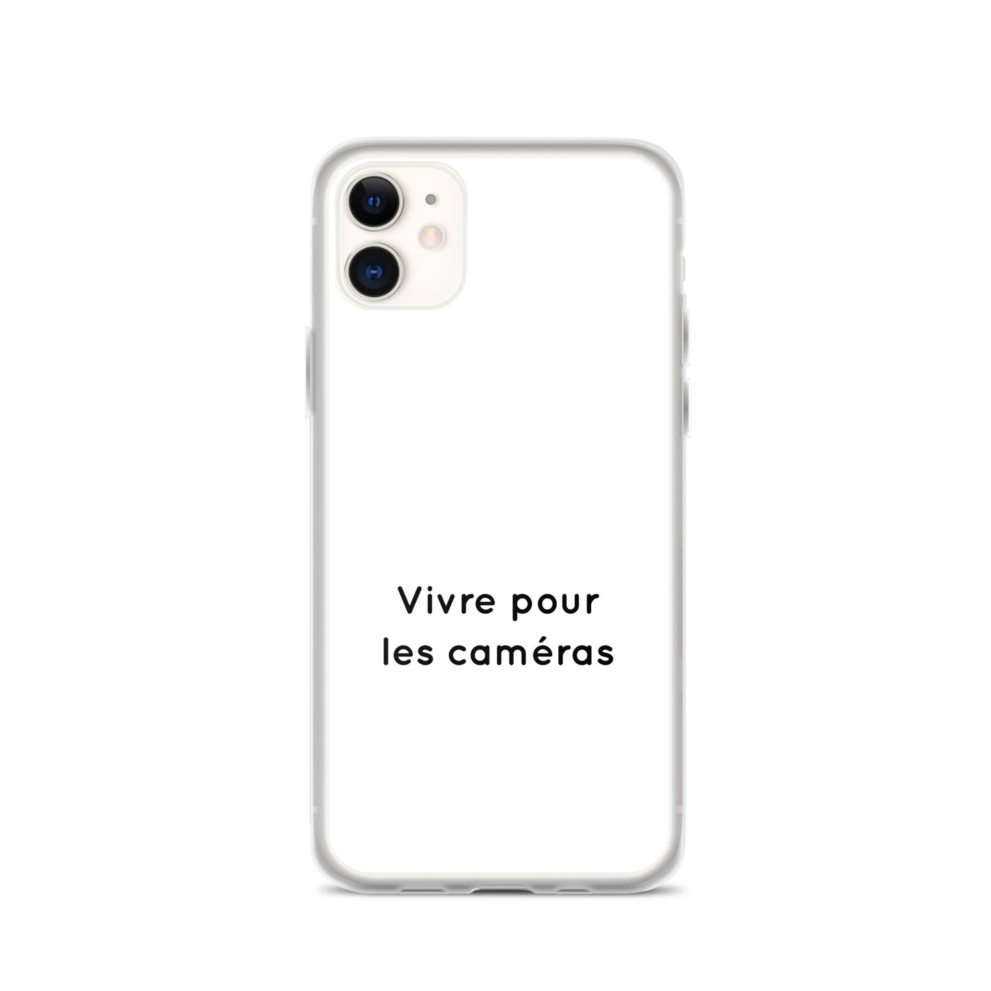 Coque iPhone Vivre pour les caméras - Sedurro