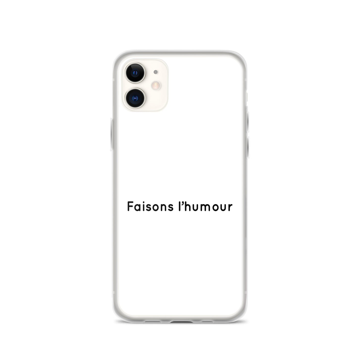 Coque iPhone Faisons l'humour Sedurro