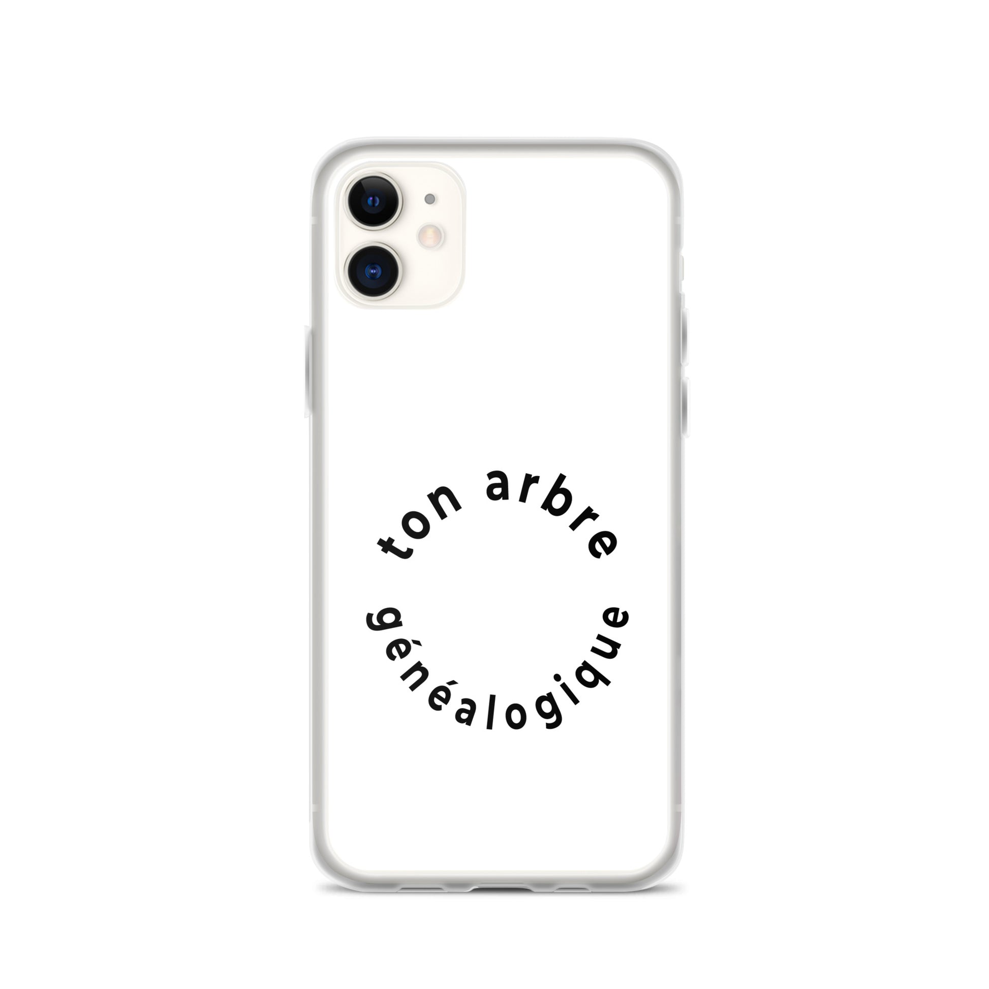 Coque iPhone Ton arbre généalogique en forme de cercle - Sedurro