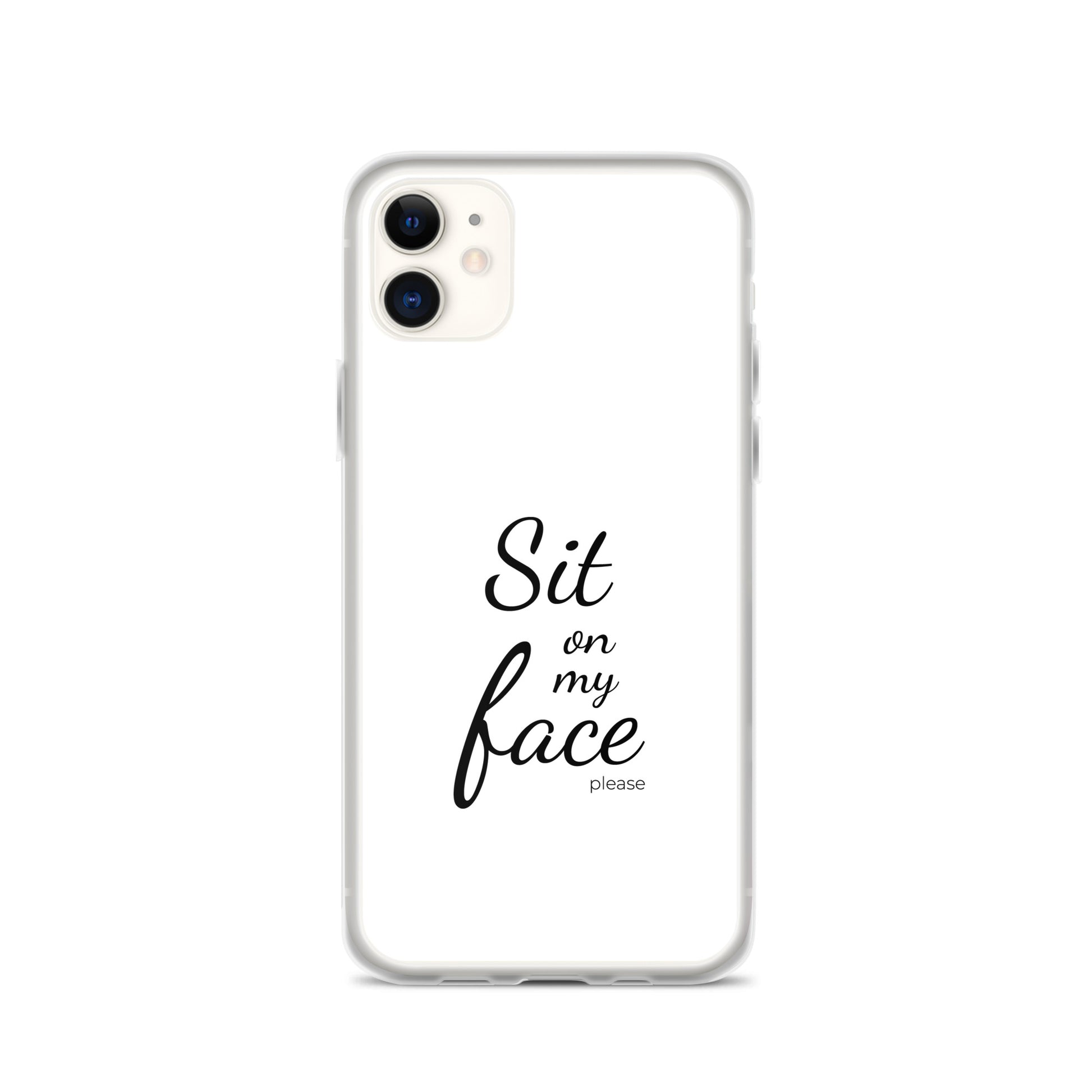 Coque iPhone Sit on my face please - Sedurro