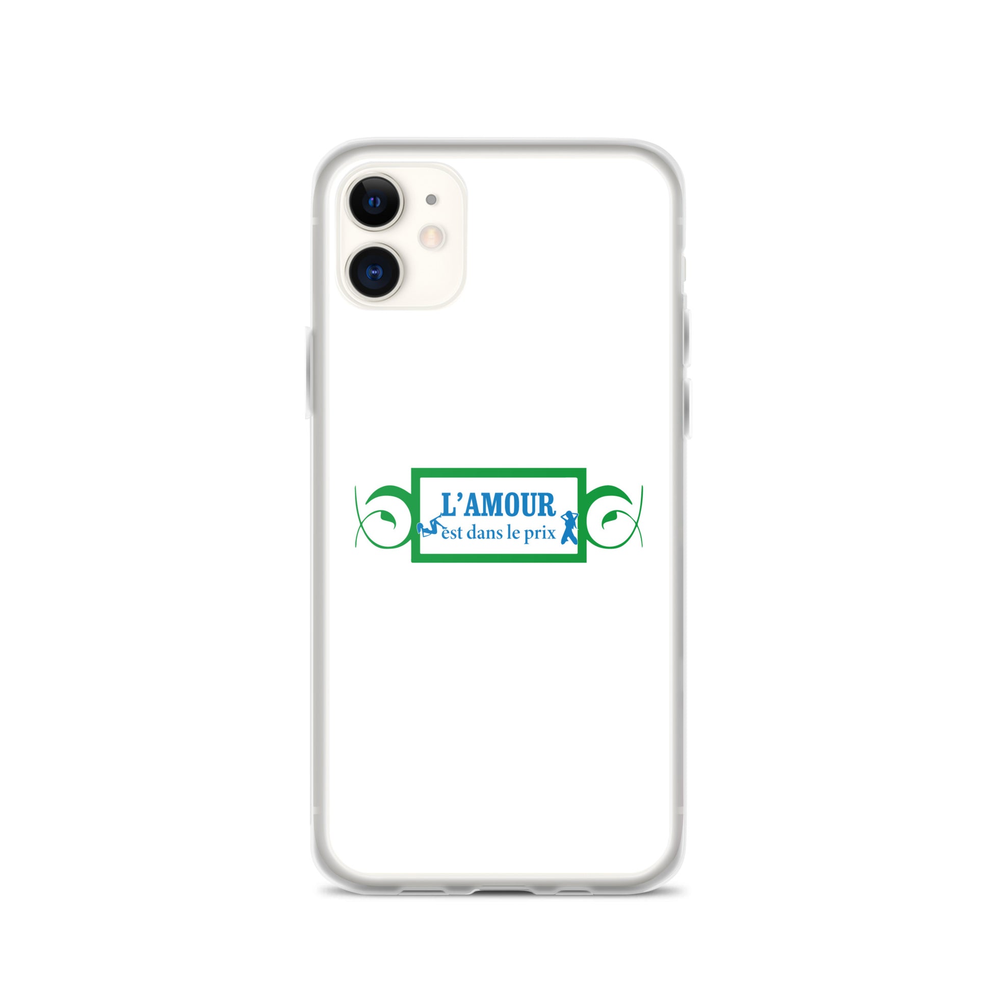 Coque iPhone L'amour est dans le prix - Sedurro