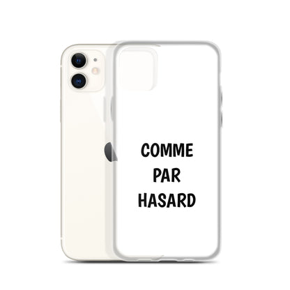 Coque iPhone Comme par hasard - Sedurro