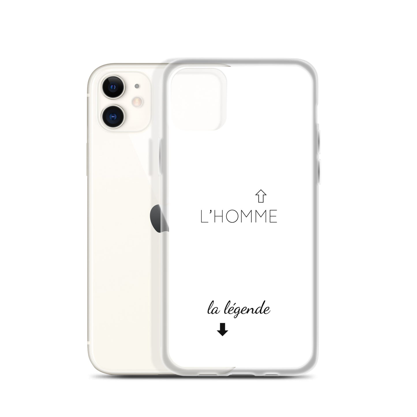 Coque iPhone L'homme et la légende - Sedurro