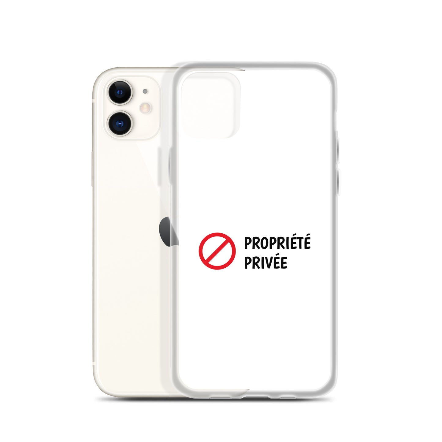 Coque iPhone Propriété privée - Sedurro