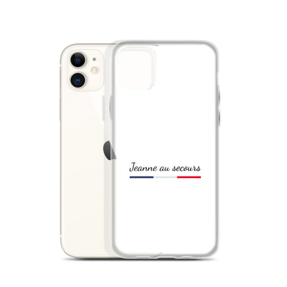 Coque iPhone Jeanne au secours - Sedurro