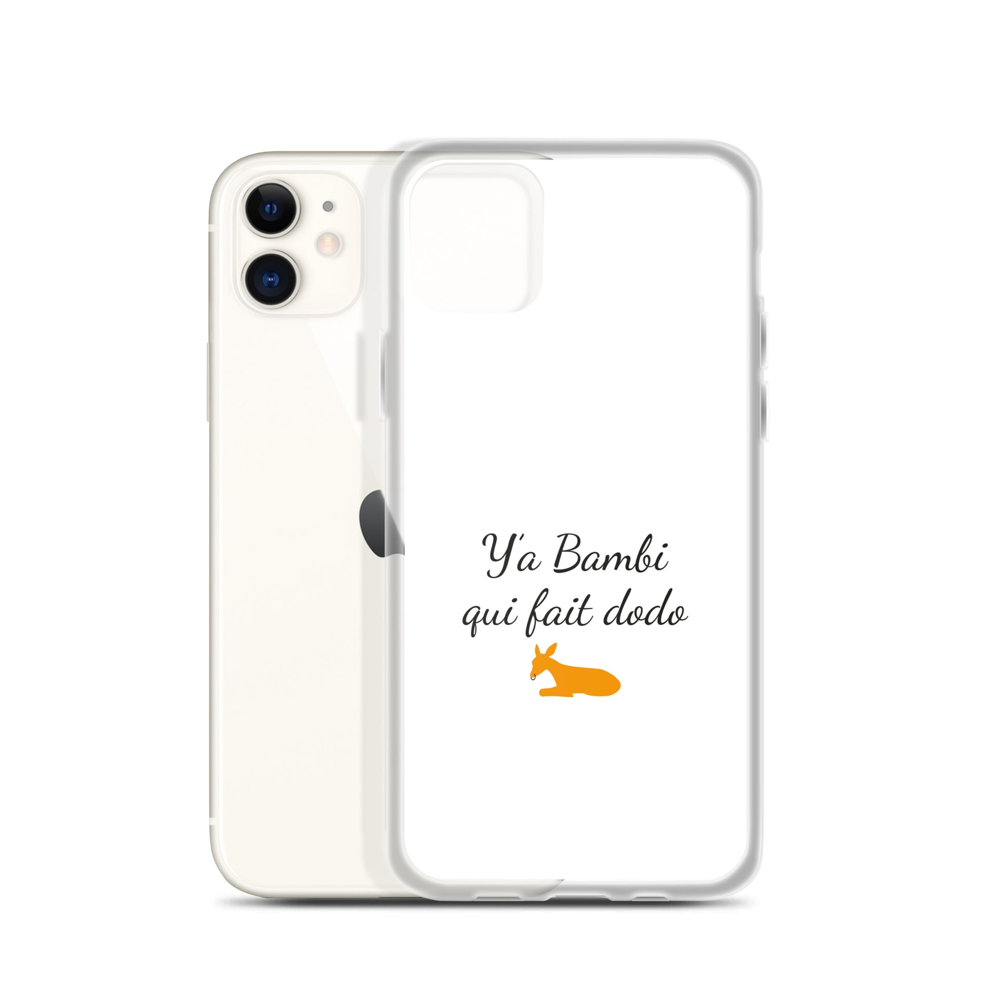 Coque iPhone Y'a bambi qui fait dodo - Sedurro