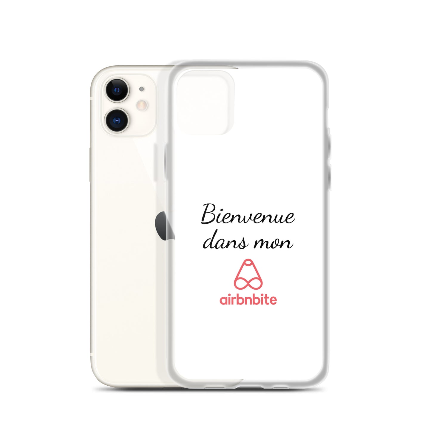 Coque iPhone Bienvenue dans mon airbnbite - Sedurro