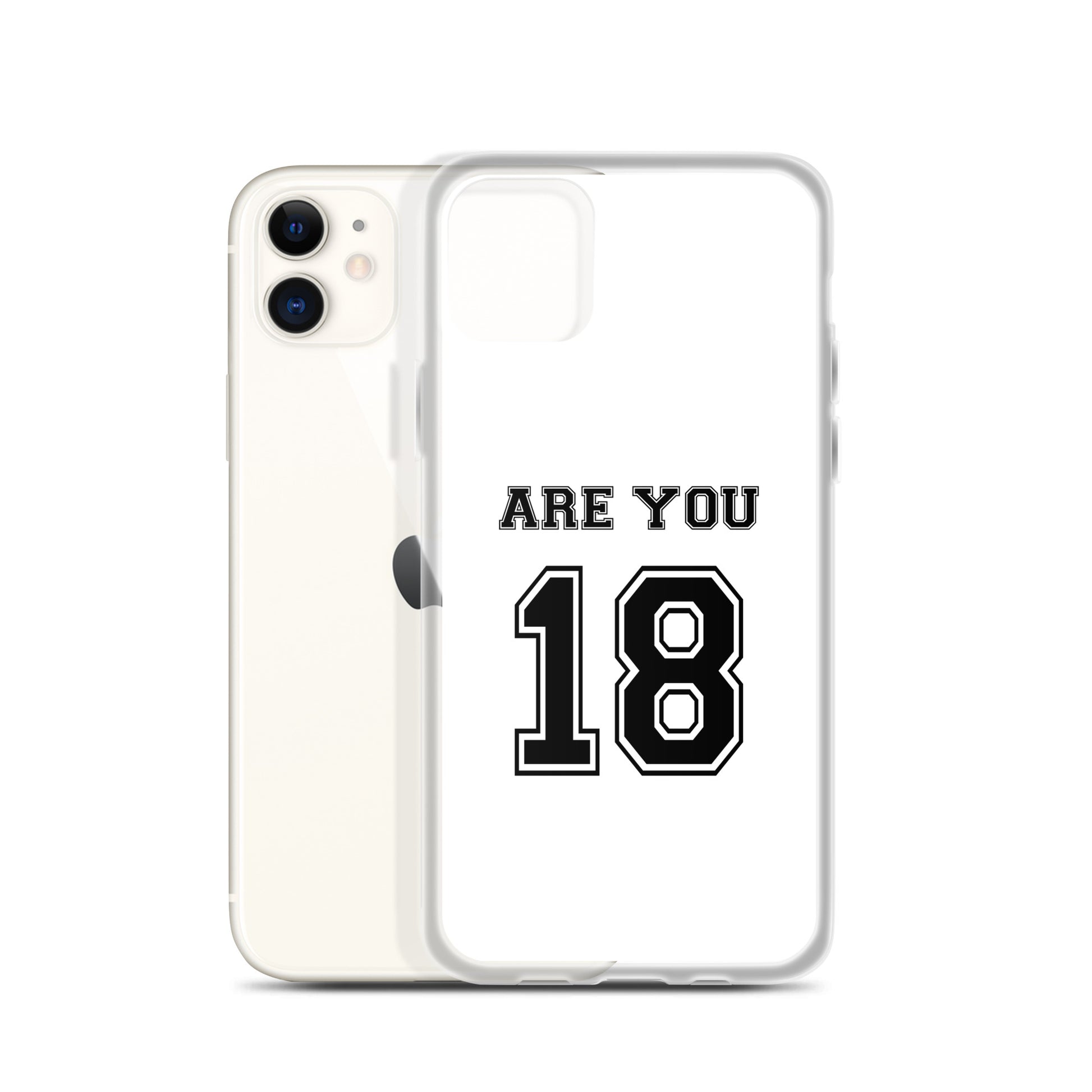 Coque iPhone Are you 18 - Sedurro