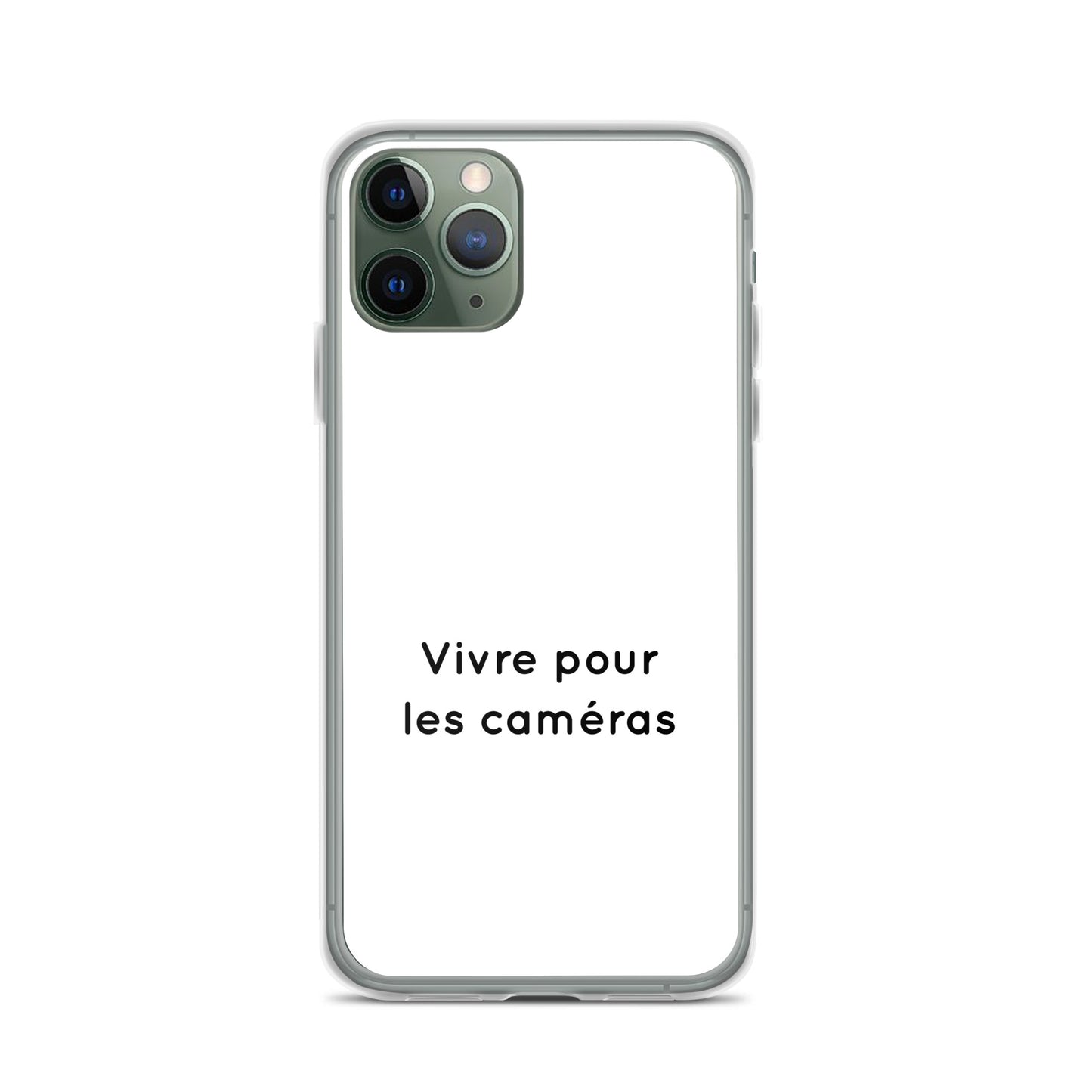 Coque iPhone Vivre pour les caméras - Sedurro