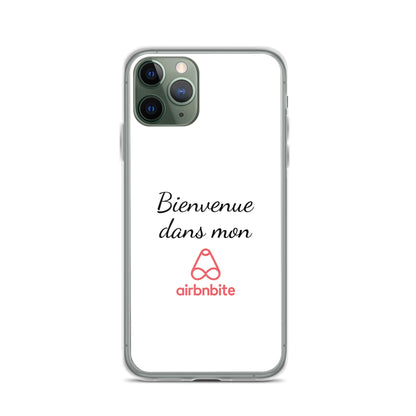 Coque iPhone Bienvenue dans mon airbnbite - Sedurro