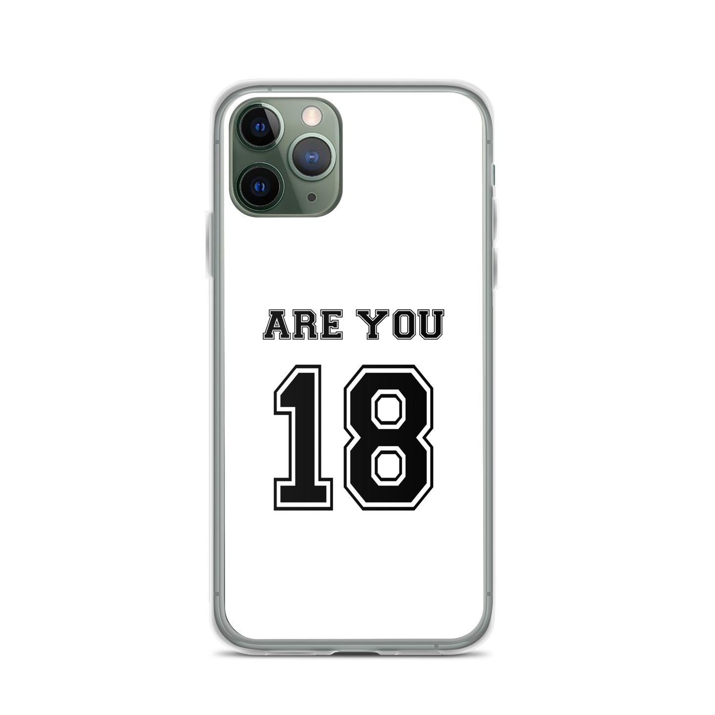 Coque iPhone Are you 18 - Sedurro