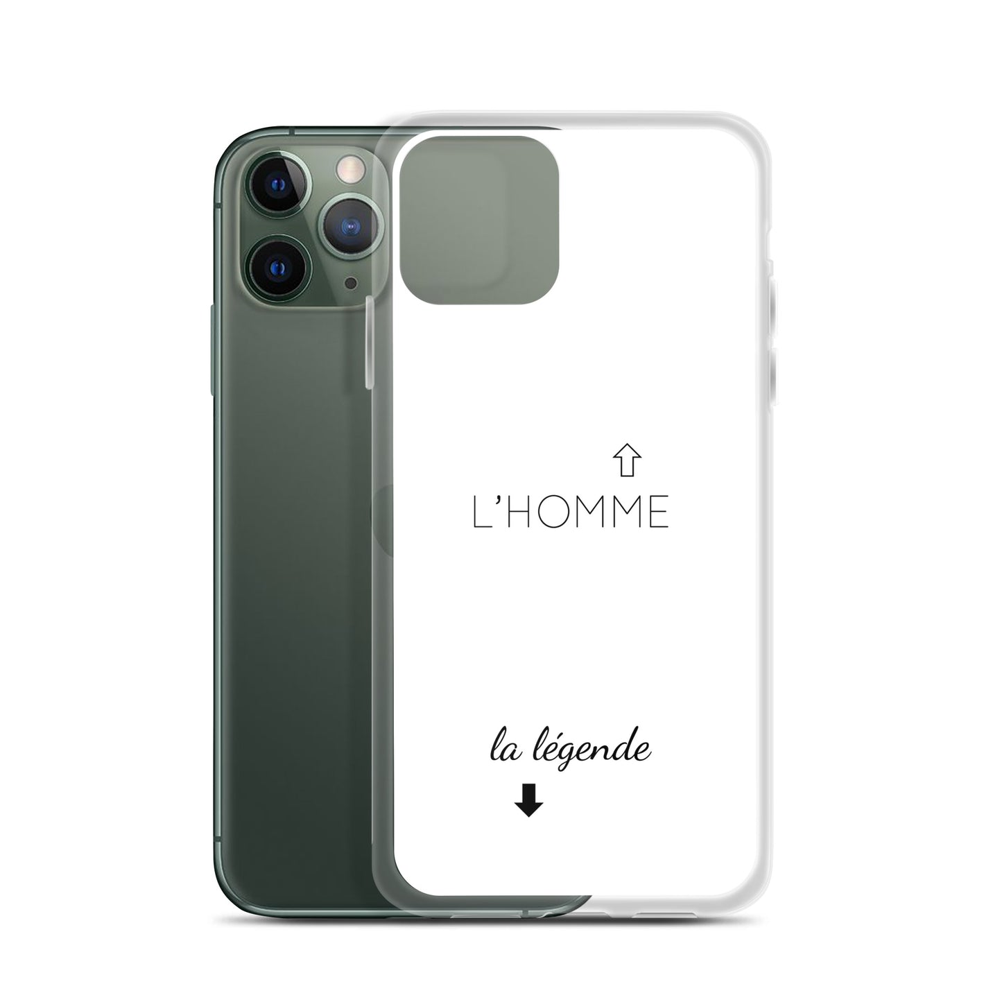 Coque iPhone L'homme et la légende - Sedurro