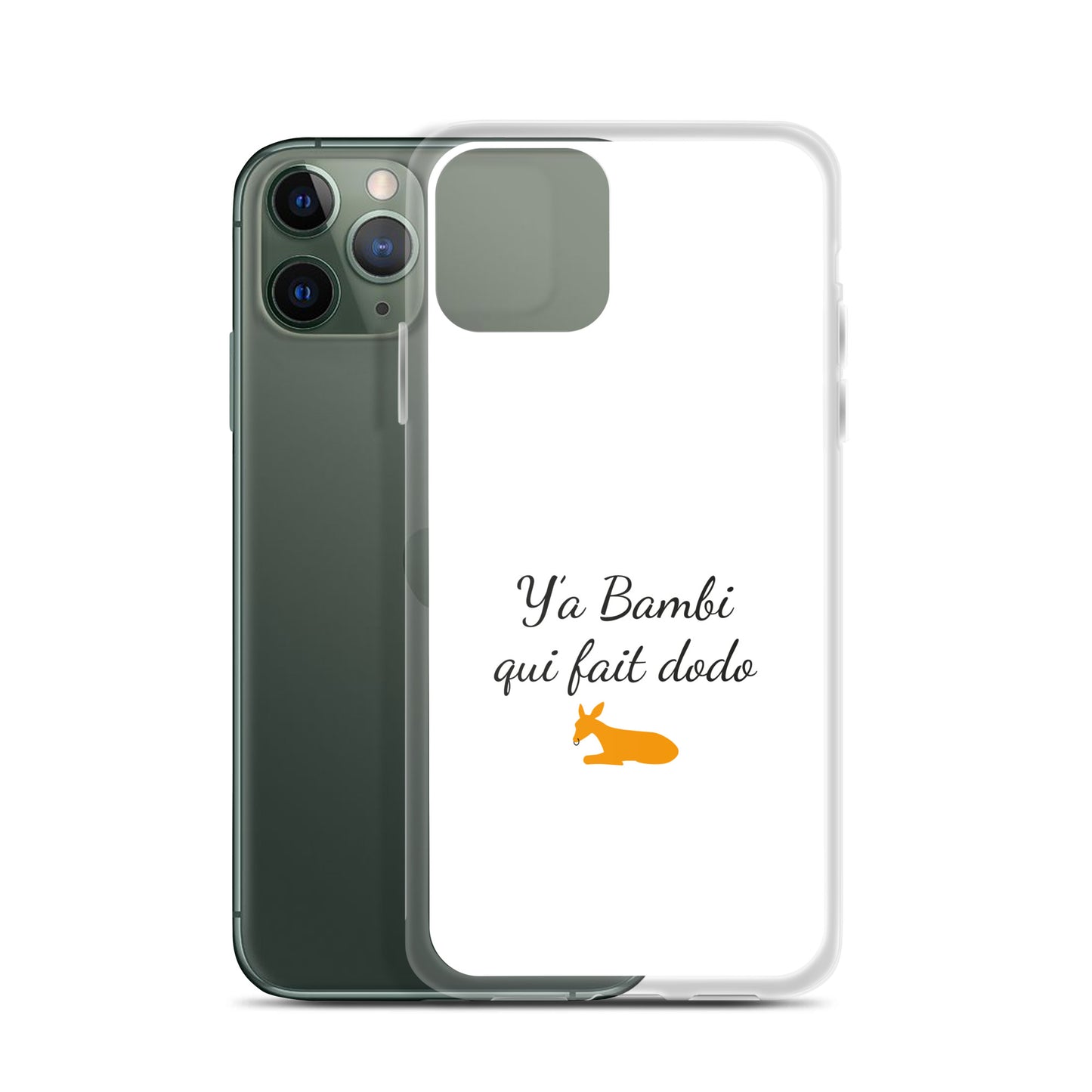 Coque iPhone Y'a bambi qui fait dodo - Sedurro