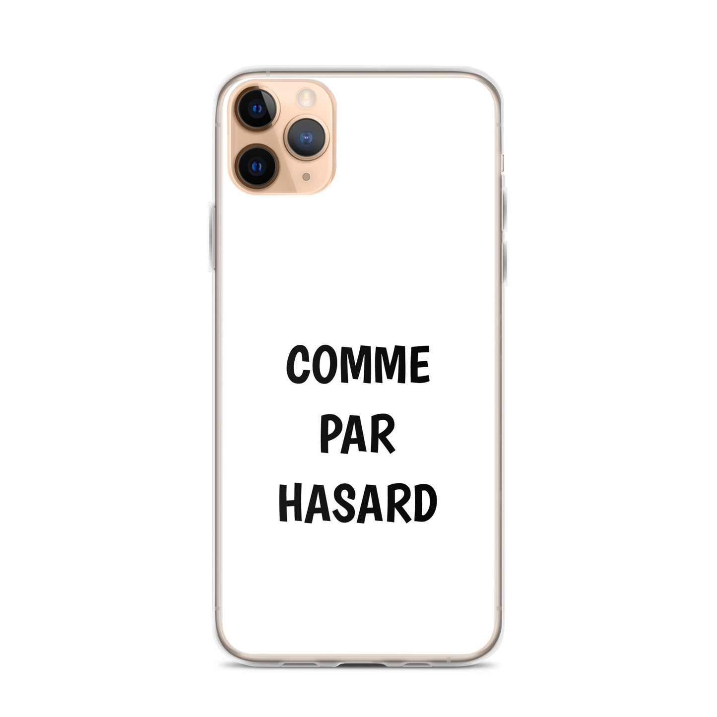 Coque iPhone Comme par hasard - Sedurro