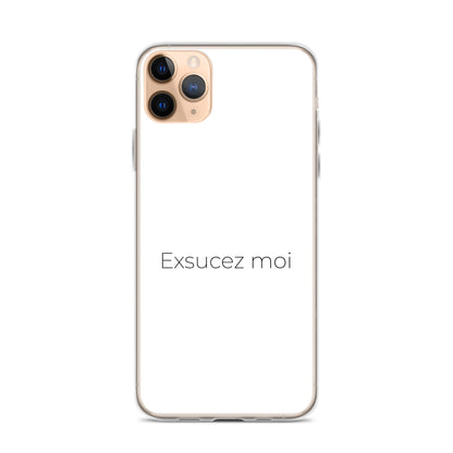 Coque iPhone Exsucez moi - Sedurro