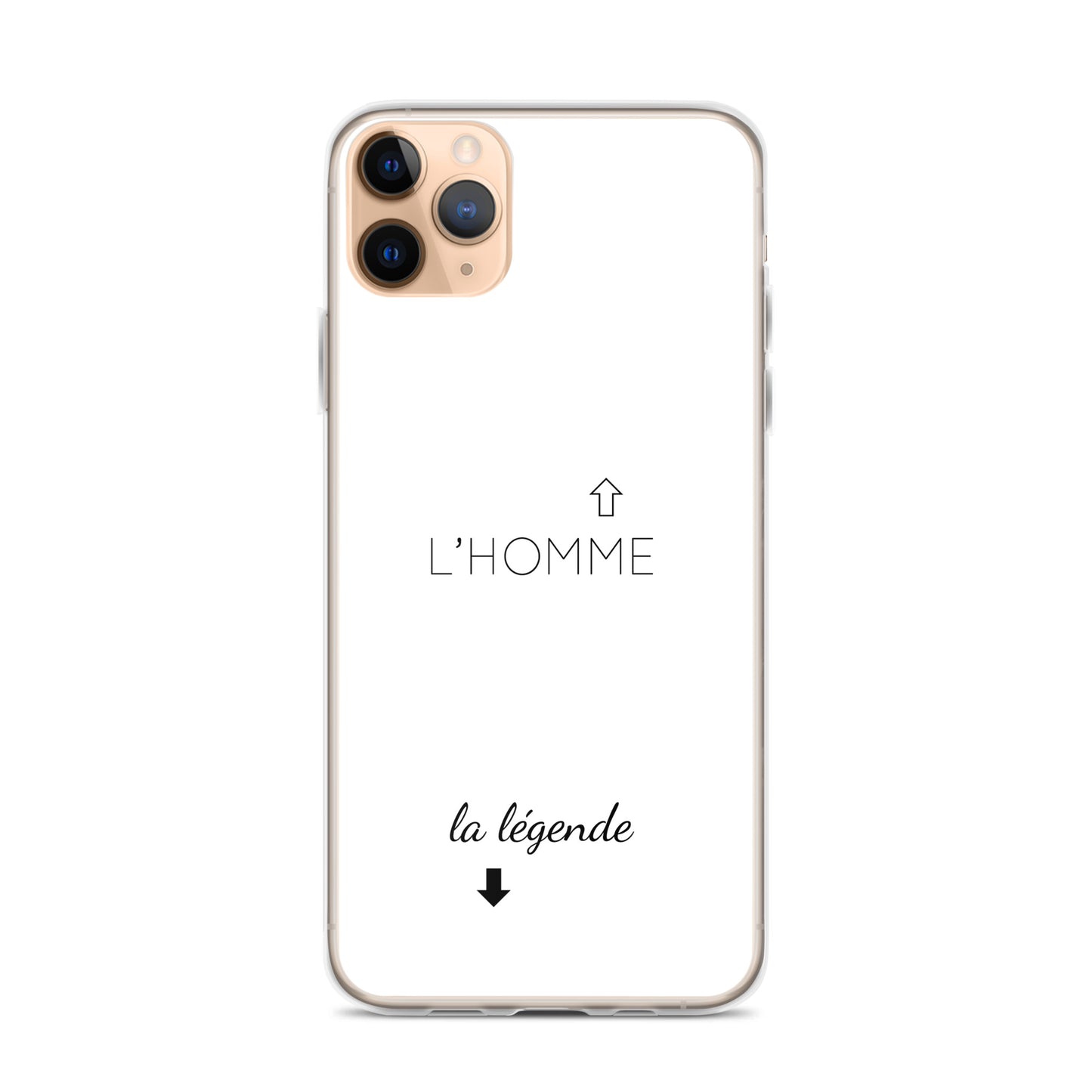 Coque iPhone L'homme et la légende - Sedurro