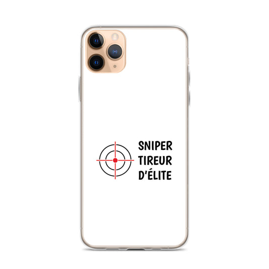 Coque iPhone Sniper tireur d'élite - Sedurro