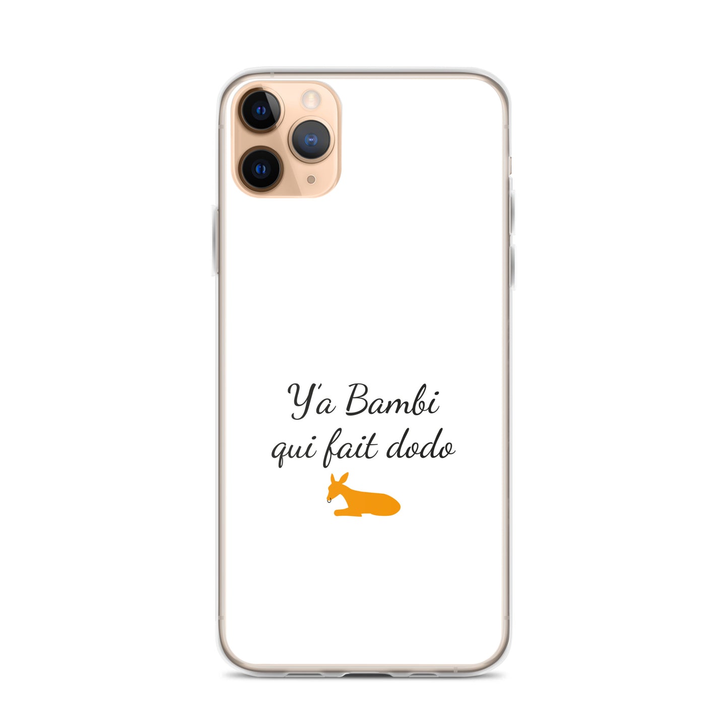 Coque iPhone Y'a bambi qui fait dodo - Sedurro