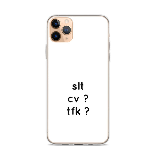 Coque iPhone Slt cv tfk - Sedurro