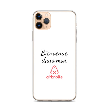 Coque iPhone Bienvenue dans mon airbnbite - Sedurro