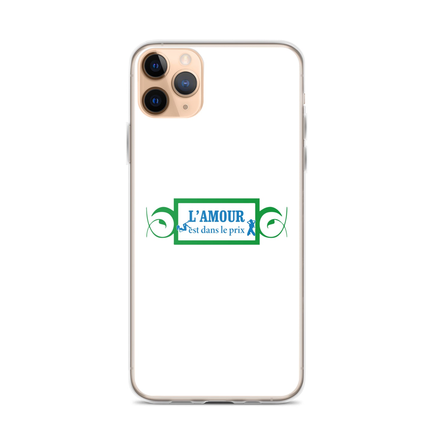 Coque iPhone L'amour est dans le prix - Sedurro