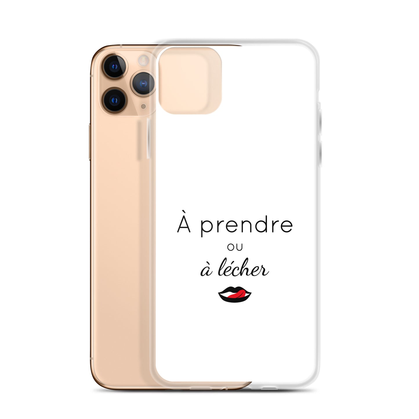 Coque iPhone À prendre ou à lécher - Sedurro