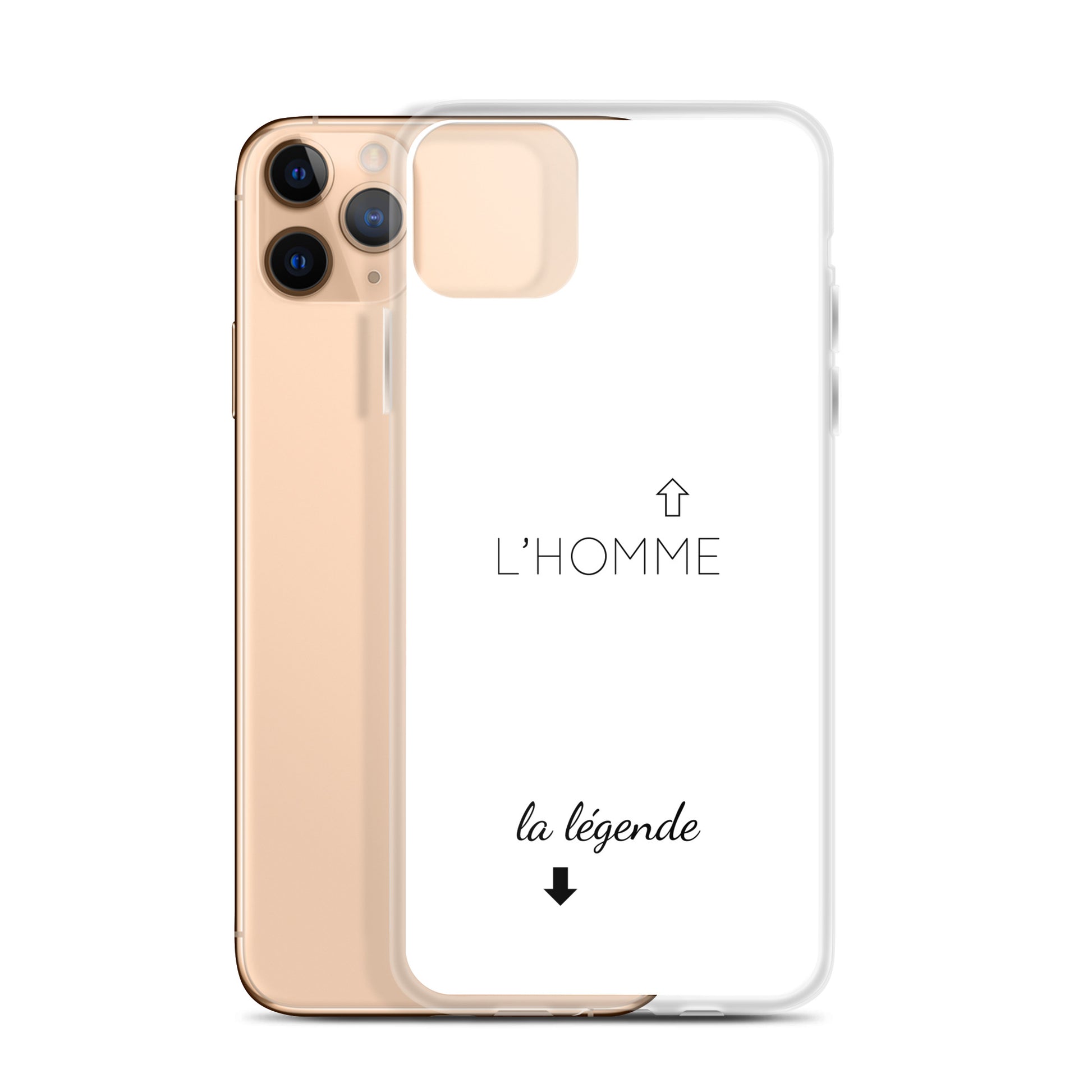 Coque iPhone L'homme et la légende - Sedurro