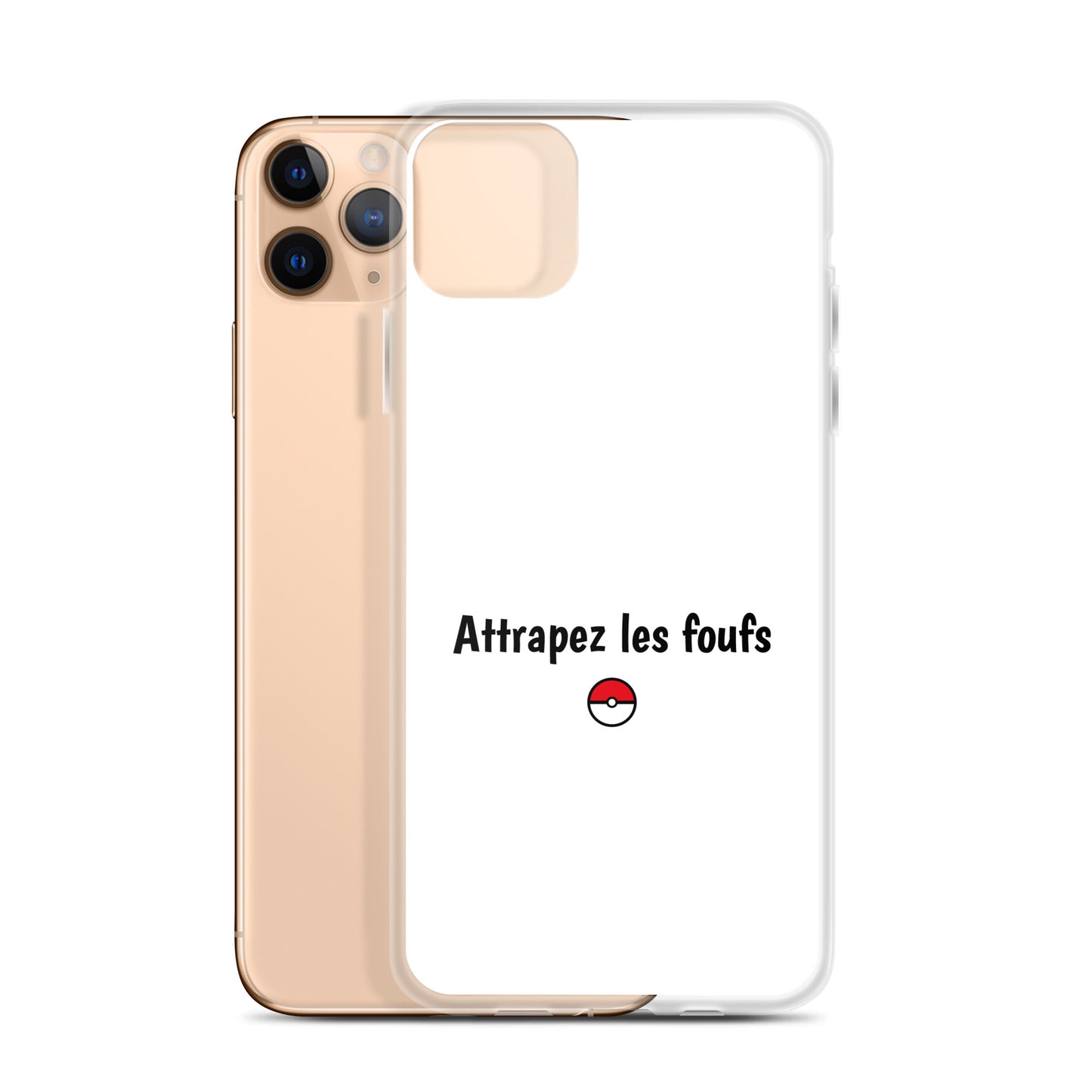 Coque iPhone Attrapez les foufs - Sedurro