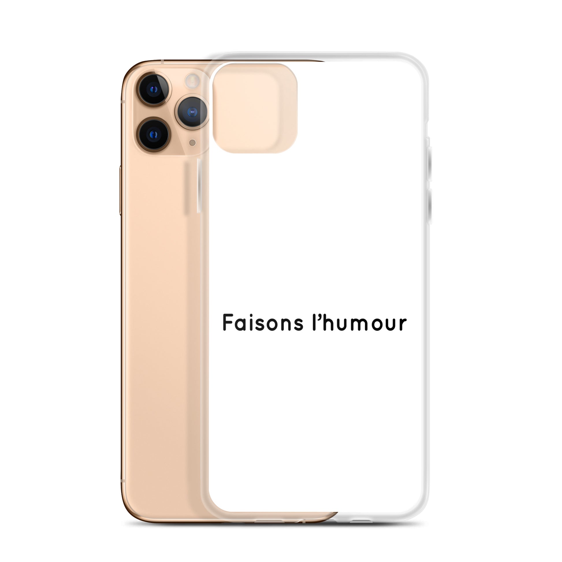 Coque iPhone Faisons l'humour Sedurro