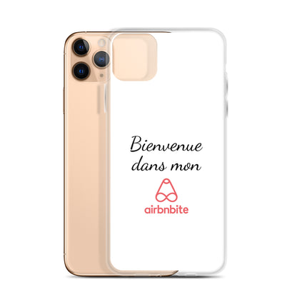 Coque iPhone Bienvenue dans mon airbnbite - Sedurro